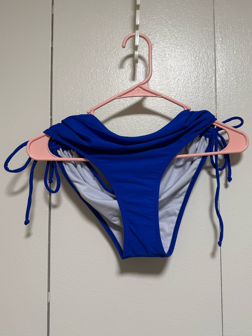 Royal Blue Tie-Side Bikini Bottoms